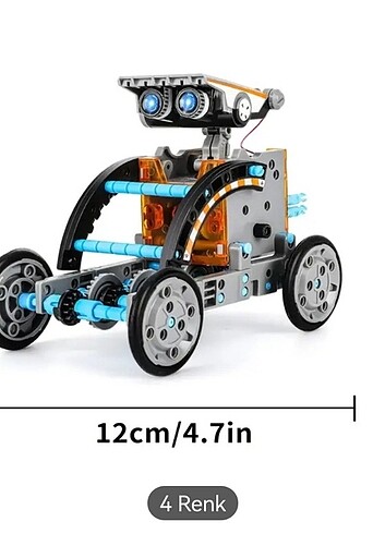 Güneş enerji panelli lego seti