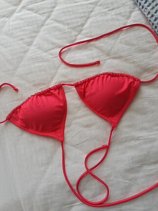 Pembe bikini üst