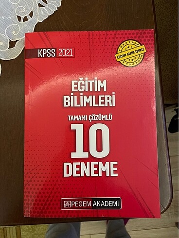 Eğitim bilimleri çözümlü deneme