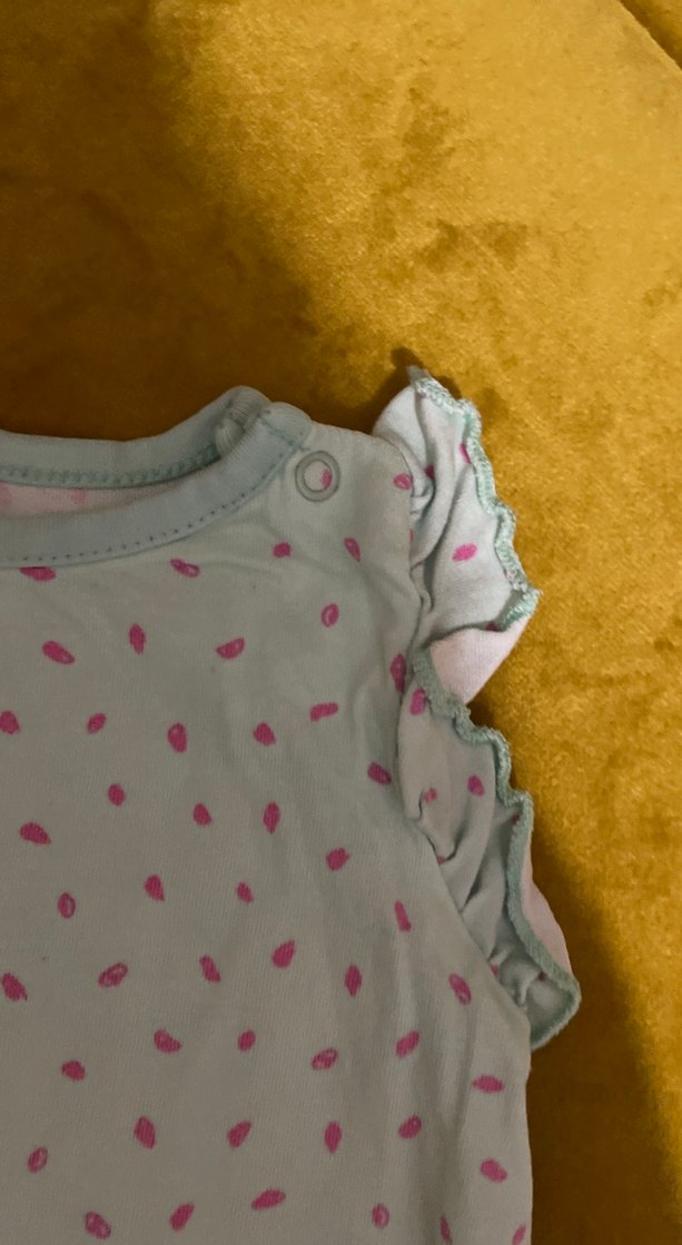 Pembe Fırfırlı Bebek Kız Tulum - Görsel 4