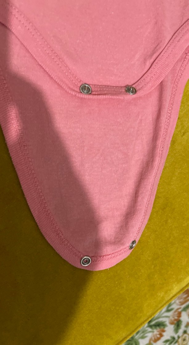 Pembe Kolsuz Bebek Body - Görsel 3