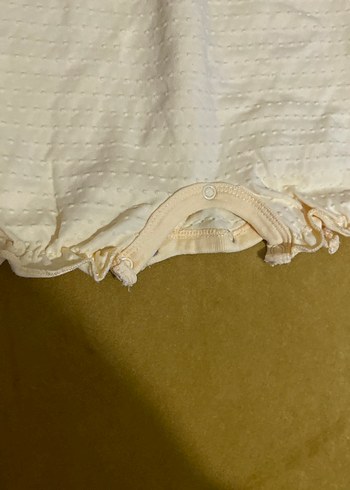 Fırfırlı Bebek Kız Tulum - sarı - Görsel 2