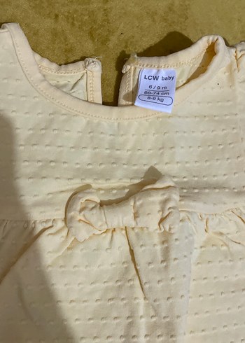 Fırfırlı Bebek Kız Tulum - sarı - Görsel 4