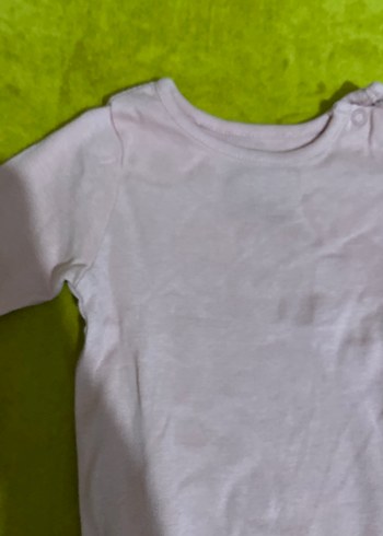 Pembe Uzun Kollu Bebek Body - Görsel 4