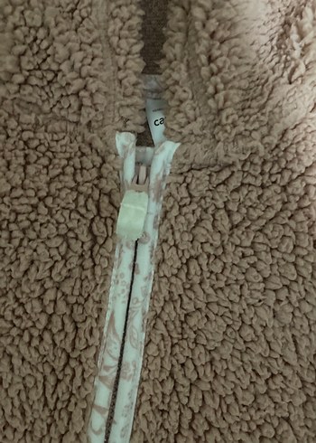 Kız Bebek Kapüşonlu Peluş Tulum - Görsel 3