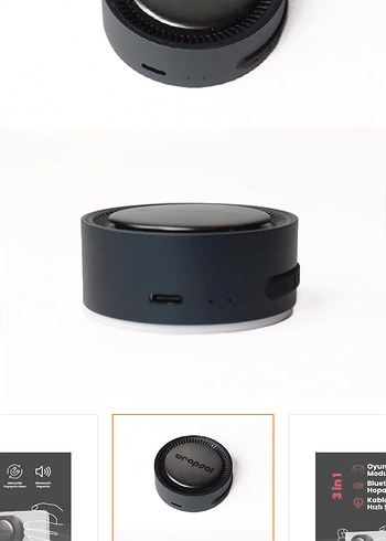 Wrapsol 3'ü 1 Arada Bluetooth Hoparlör ve Magsafe Şarj Cihazı - Görsel 2