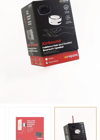 Wrapsol 3'ü 1 Arada Bluetooth Hoparlör ve Magsafe Şarj Cihazı - Görsel 3
