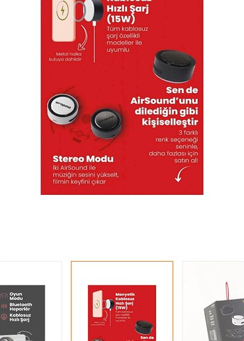 Wrapsol 3'ü 1 Arada Bluetooth Hoparlör ve Magsafe Şarj Cihazı - Görsel 4
