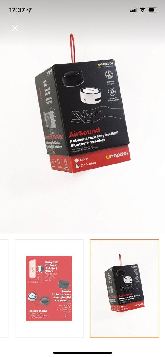 Wrapsol 3'ü 1 Arada Bluetooth Hoparlör ve Magsafe Şarj Cihazı - Görsel 3