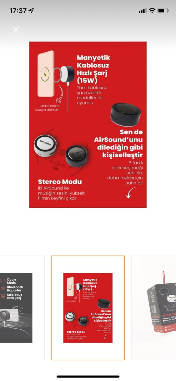 Wrapsol 3'ü 1 Arada Bluetooth Hoparlör ve Magsafe Şarj Cihazı - Görsel 4