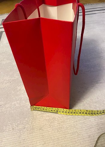 Renkli Kırmızı Yeni Yıl Hediye Çantası - Görsel 5