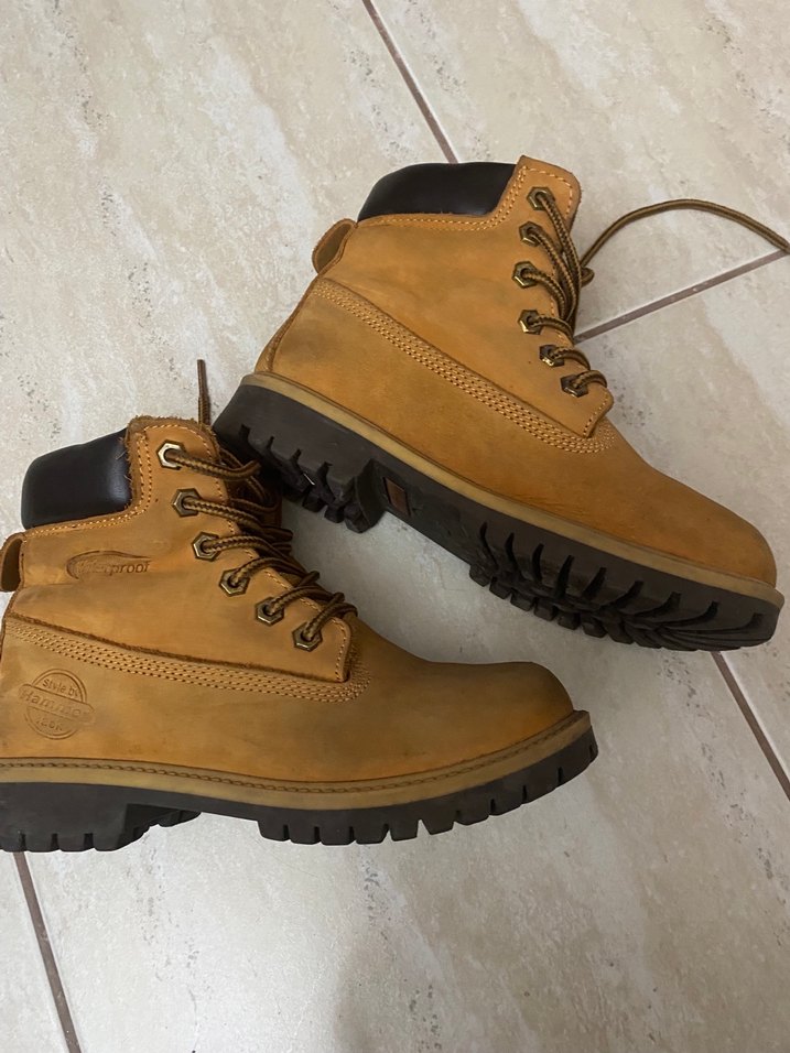 Kahverengi Süet Kadın Botlar - Görsel 5