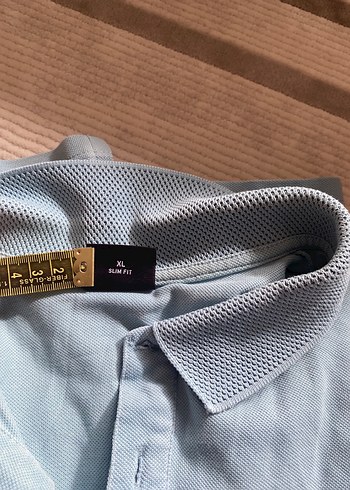 Gri Kısa Kollu Polo Yaka Erkek Tişört - Görsel 4