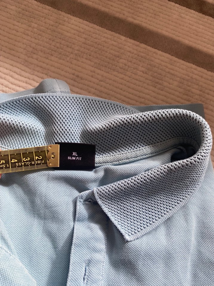 Gri Kısa Kollu Polo Yaka Erkek Tişört - Görsel 4