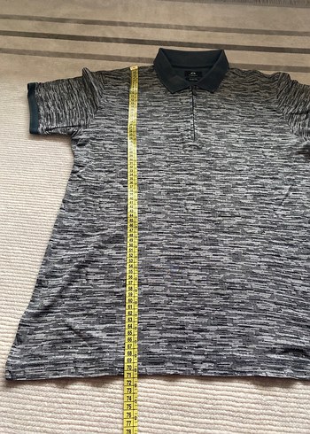 Gri Erkek Polo Yaka Kısa Kollu Tişört - Görsel 2