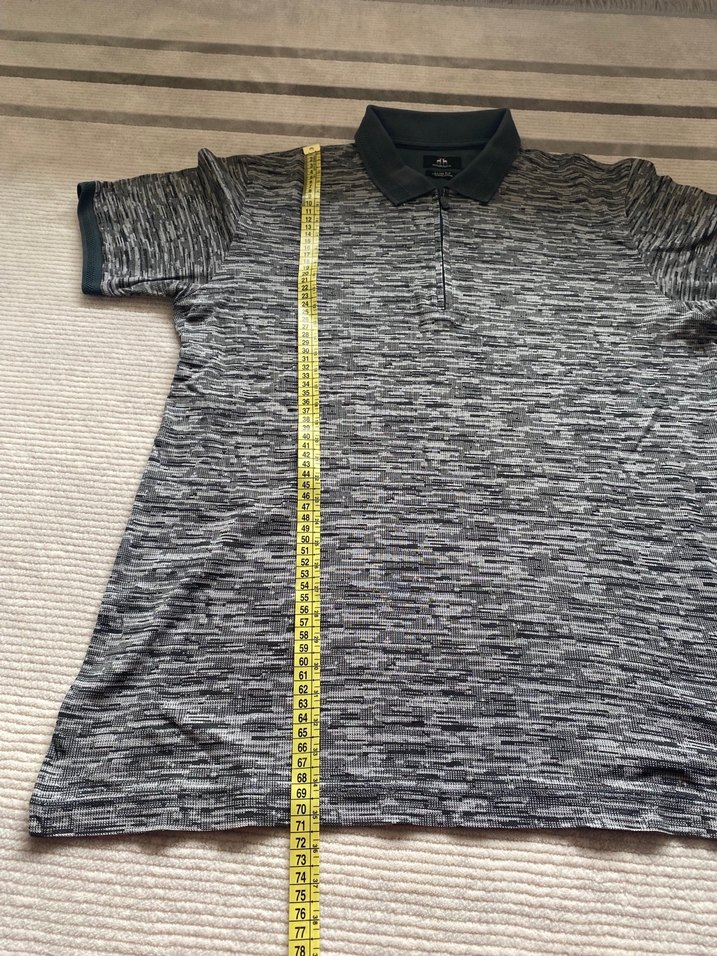 Gri Erkek Polo Yaka Kısa Kollu Tişört - Görsel 2