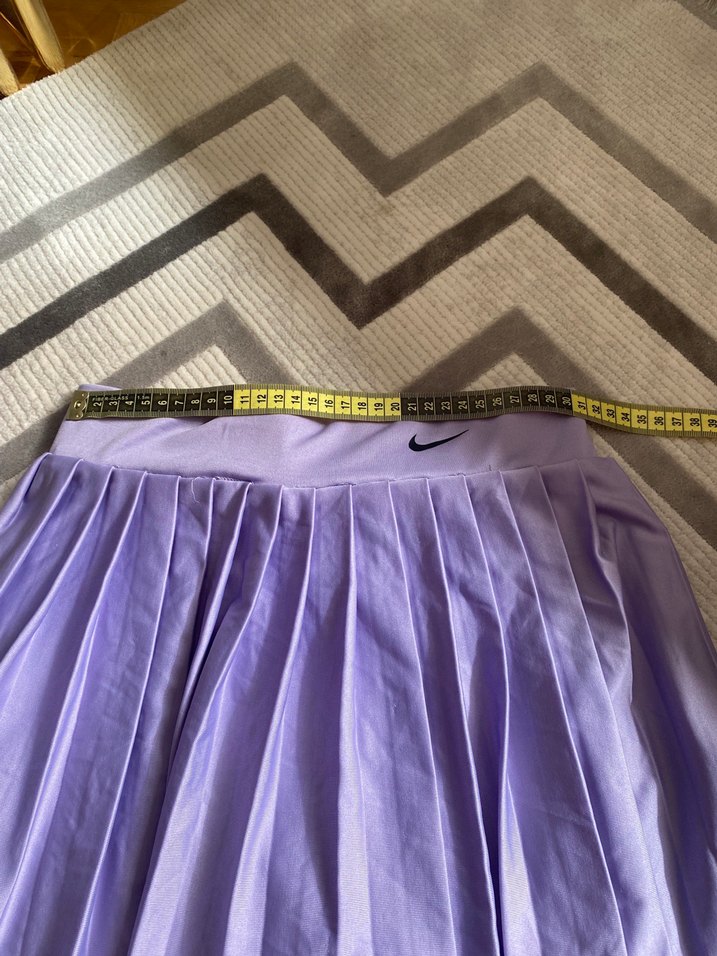 Lila Pilili Midi Etek - Görsel 4