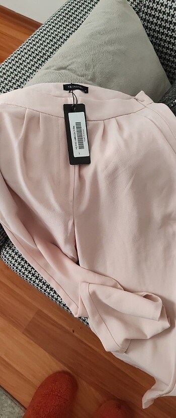 Trendyolmilla 34 beden pudra pantolon 