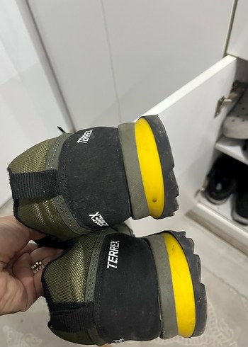 45 Beden yeşil Renk Yeşil Yılan Desenli Adidas Outdoor Ayakkabı