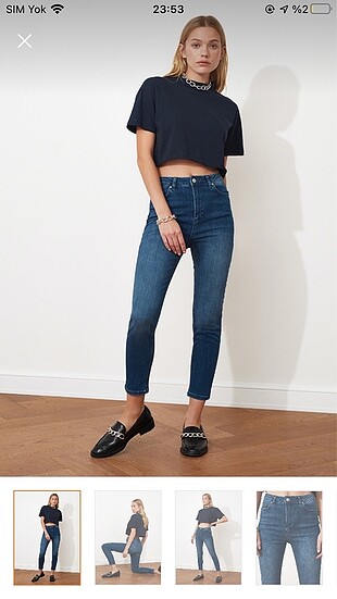 Trendyolmilla indigo jean