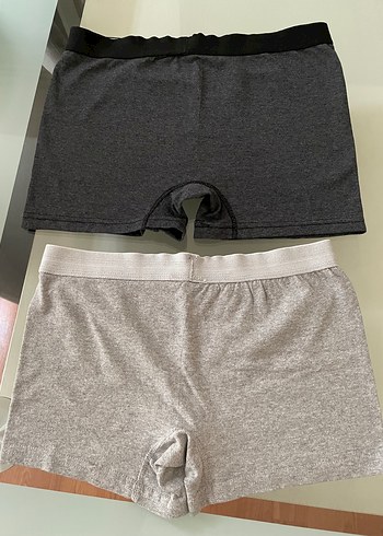 LC Waikiki Çocuk Gri Fitted Boxer 2'li Set