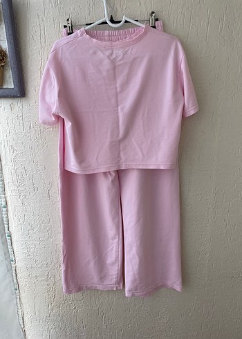 Bershka Loose Fit Pembe Eşofman Takım