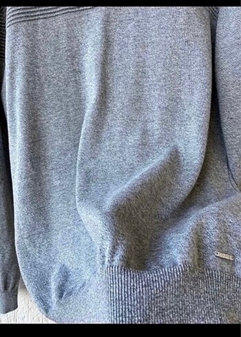 Gri Boğazlı erkek kazağı - Görsel 3