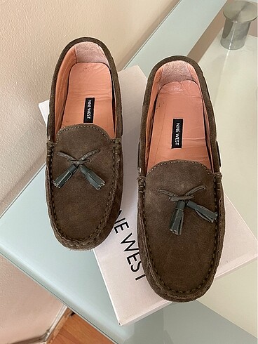 39 Beden haki Renk Loafer