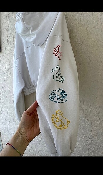 m Beden beyaz Renk Sweatshirt