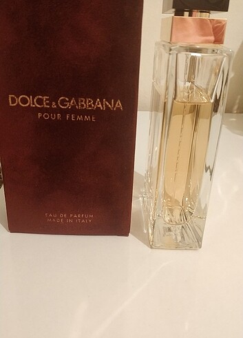 Orjinal Dolce Gabbana pour femme 100 ml parfüm 