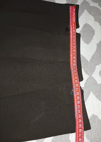 s Beden kahverengi Renk Kahverengi Kemerli Kadın Blazer Ceket