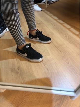 Nike siyah beyaz sneaker