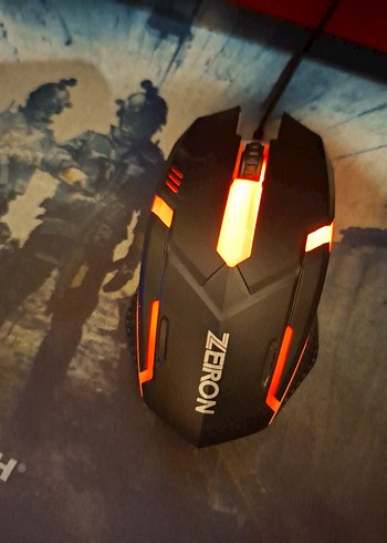 Renkli LED Işıklı Mekanik Klavye +mause + mauspad - Görsel 9