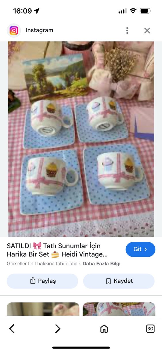 2'li Cupcake Fincan Seti - Görsel 3