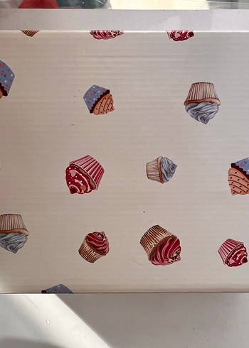 Cupcake Desenli 2 Kişilik Kahve Fincan Takımı - Görsel 5