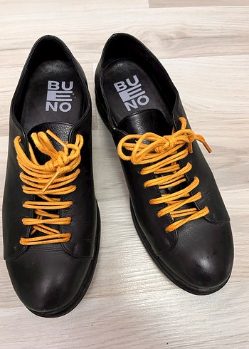 Siyah deri ayakkabı - Görsel 4