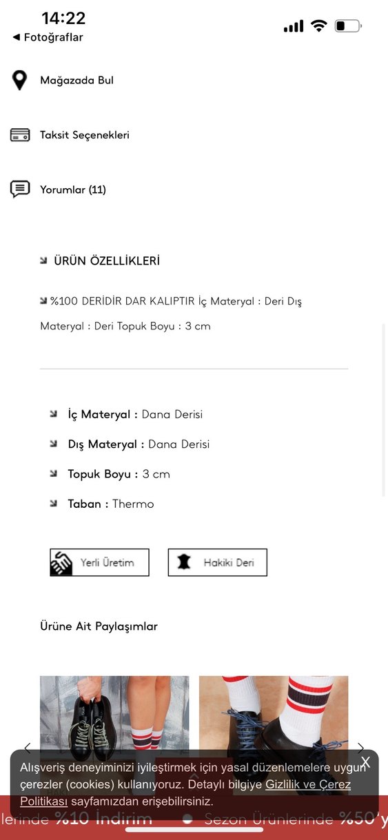 Siyah deri ayakkabı - Görsel 3