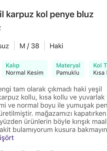 Karpuz kol penye bluz - Görsel 5