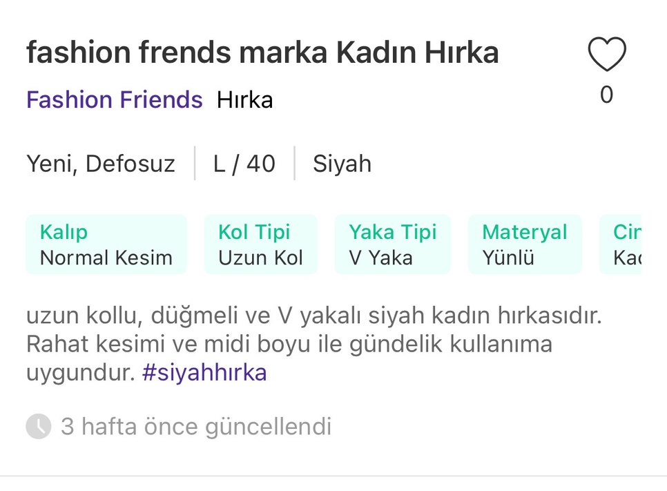 Düğmeli Siyah Uzun Kollu Kadın Hırka - Görsel 5