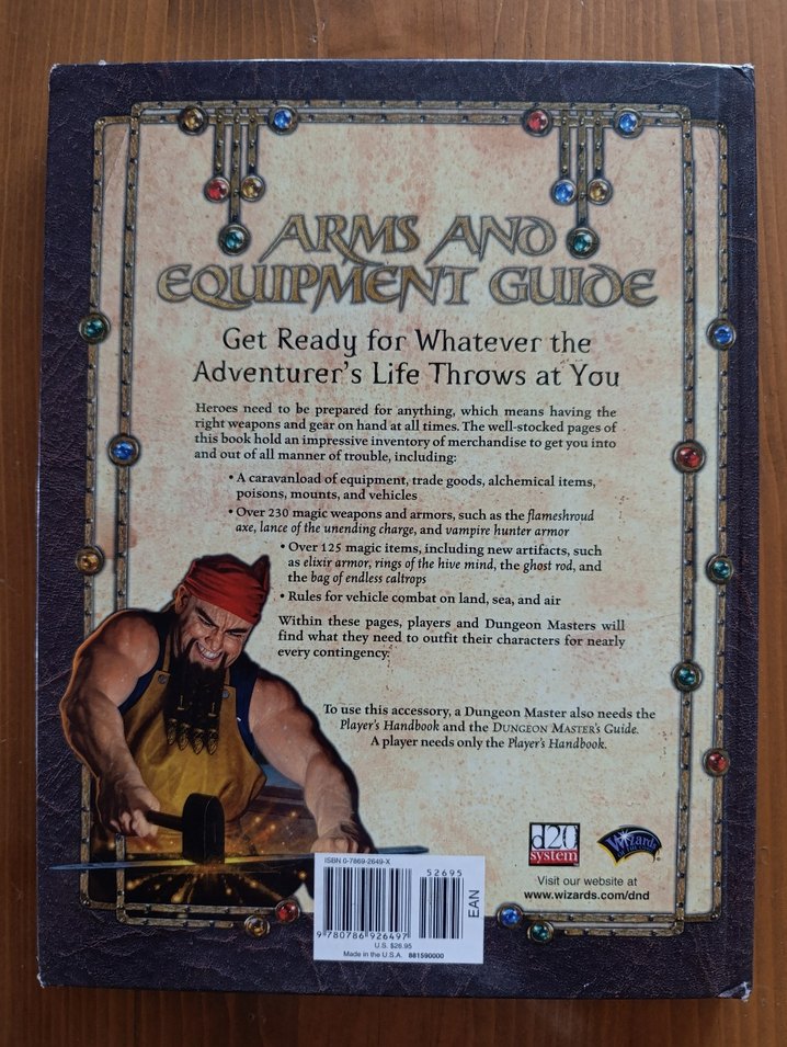Dungeons & Dragons Arms And Equipment Guide - Görsel 2