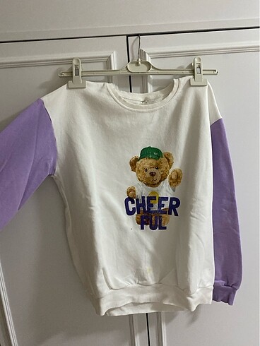 Ayıcıklı çocuk sweatshirt