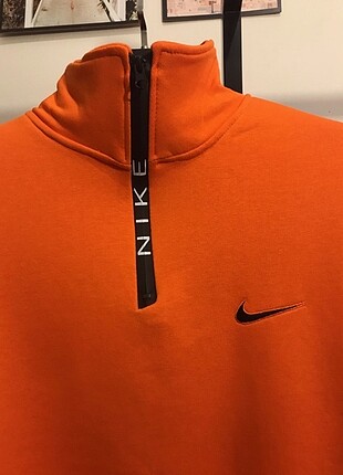 s Beden kırmızı Renk Nike Oversize Fırçalı Kumaş Sweatshirt #adidas #puma #nike #pull