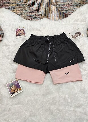 Nike Paraşüt ve Dalgıç Kumaş İkili Şort #adidas #puma #nike #pul