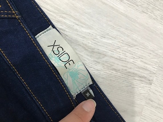 36 Beden lacivert Renk Jean/etek