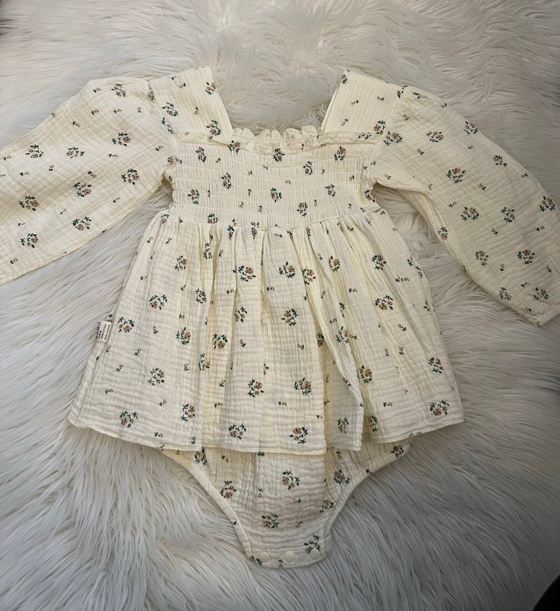 Müslin elbise - Görsel 3