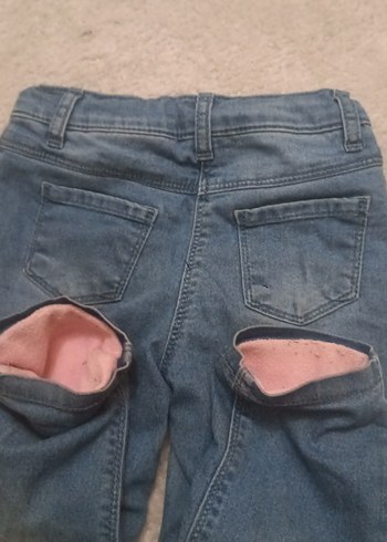 içi polarli kız çocuk pantolonu - Görsel 3