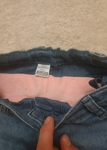 içi polarli kız çocuk pantolonu - Görsel 2