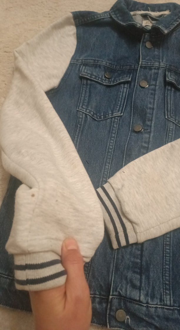 erkek çocuk kot ceket - Görsel 3