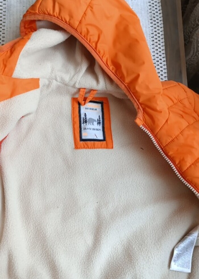 Erkek çocuk mont içi polarli - Görsel 3