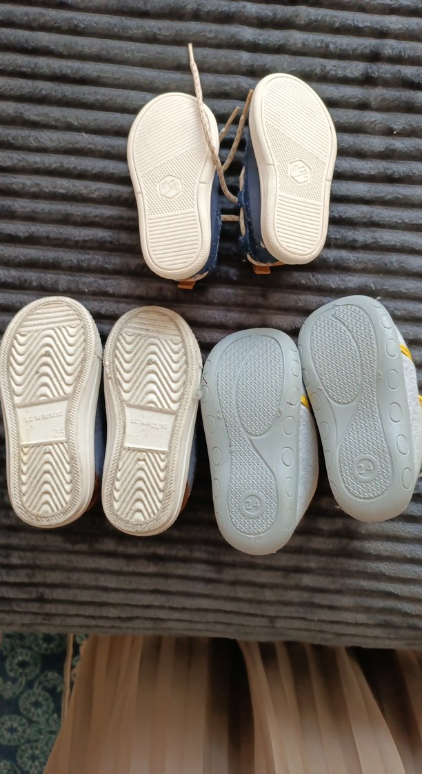 Erkek bebek ayakkabisi ve panduf - Görsel 2